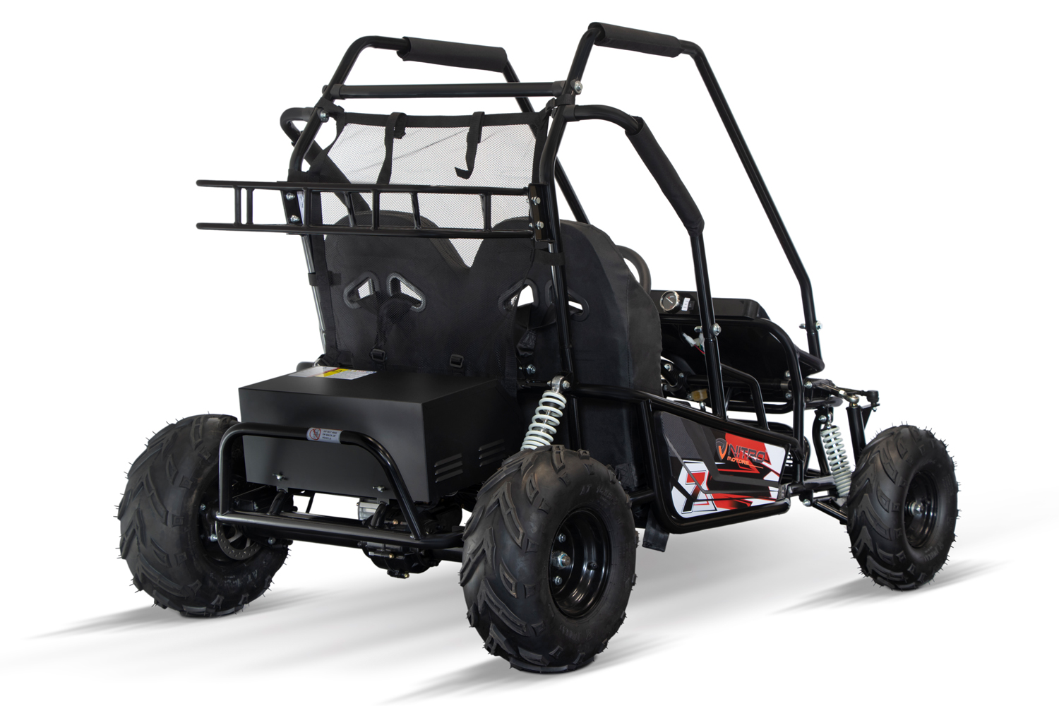 Elektro Kinderbuggy NITRO MOTORS Gokart 2000W Eco midi Kinder Buggy PRM 60V/20Ah - 2 Sitzer Strandbuggy
