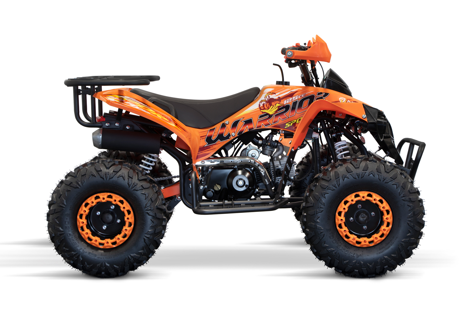 NITRO MOTORS 125cc midi Kinder Quad Warrior GS 3G8 Sport, Semi-Automatik mit RG, Kinderquad mit 8 Zoll