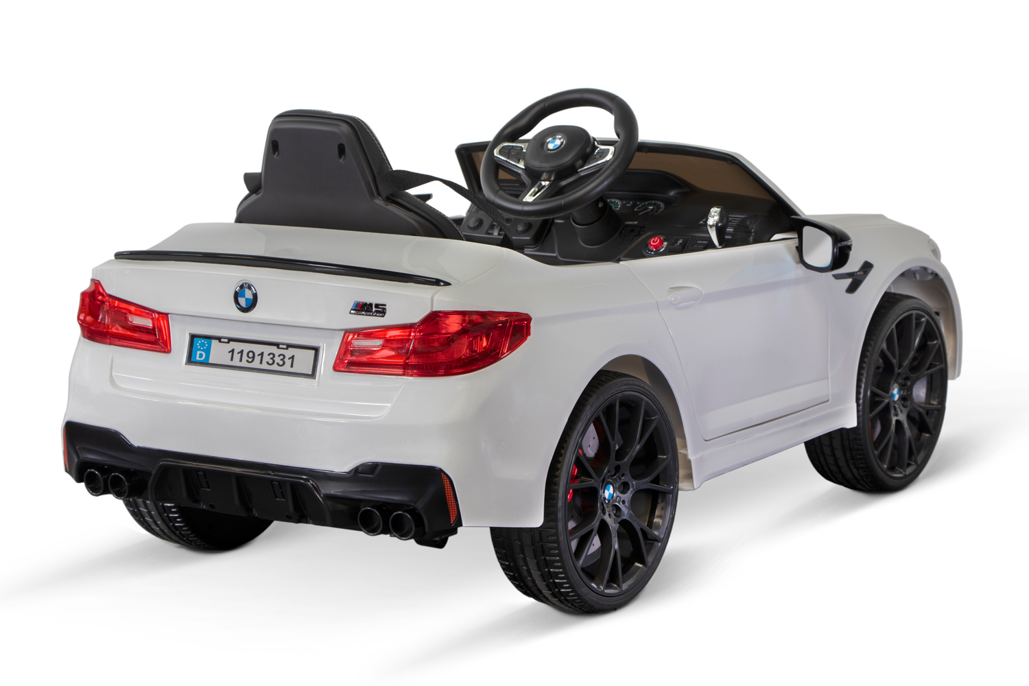 Elektro Kinderfahrzeug, Elektro Kinderauto BMW M5 mit Lizenz 2x35W, entnehmbare Batterie