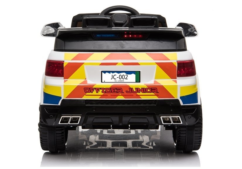 Elektro-Kinderfahrzeug 2x45 Watt, Kinder-Polizeiauto PR002, Elektroauto Polizeifahrzeug für Kinder
