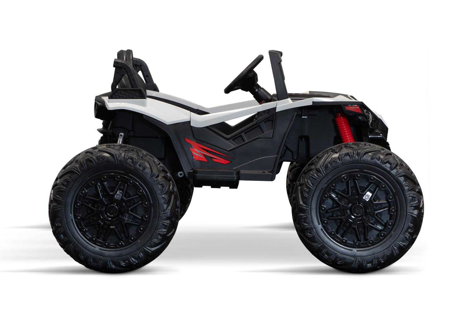 Kinder Elektroauto - 10 km/h - Monster UTV 2-Sitzer, 230 Watt, Elektrofahrzeug für Kinder