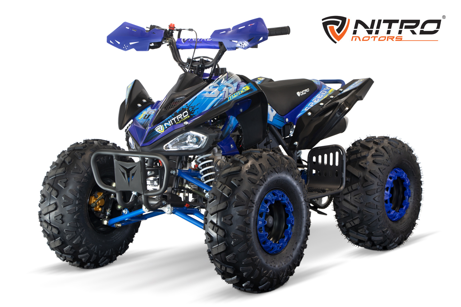 NITRO MOTORS 125cc midi Kinder Quad Speedy GS RS8-A Sport 8 Zoll, Benzin-Kinderquad Automatik mit RG