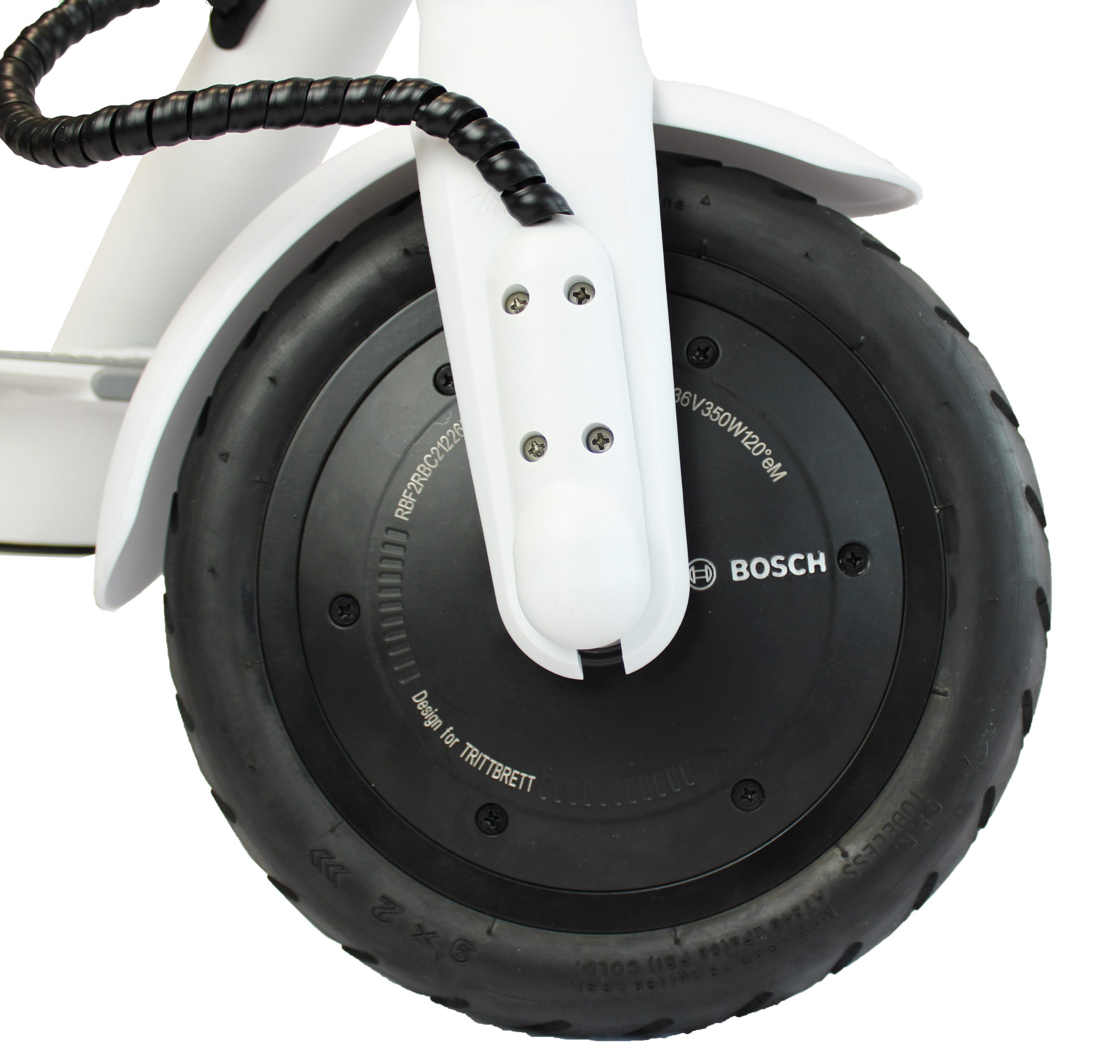 Trittbrett Model Emma, E-Scooter weiß, Elektroroller, Elektro Stehroller mit eKFV, 20 km/h, 25 km/h