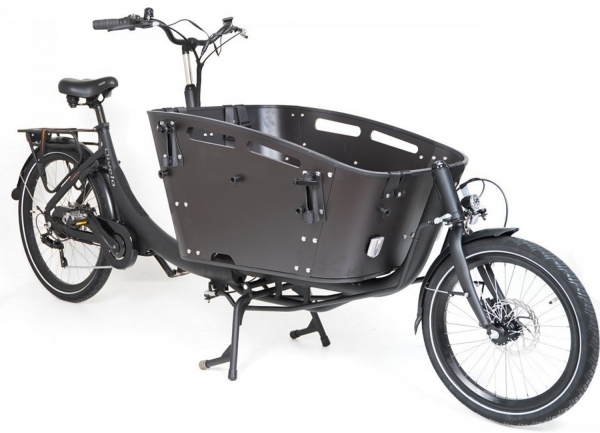 Elektrofahrrad Qivelo Curve 2 7SP 250W Pedelec E-Bike Lastenfahrrad 26 Zoll, Transportfahrrad, Kastenfahrrad