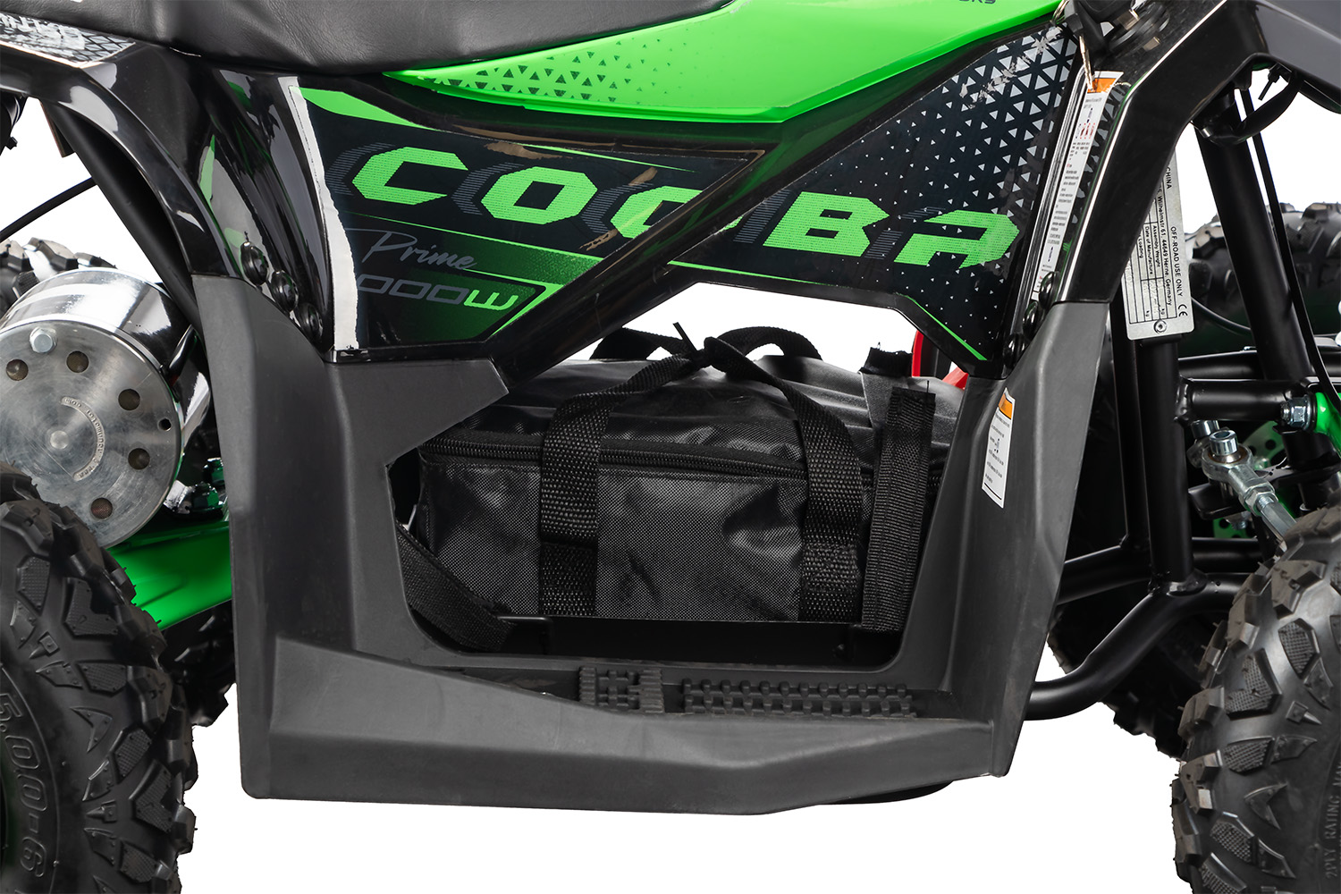 NITRO MOTORS 1000W Eco midi Kinder Quad Cooba PRM 6 Zoll,  Elektroquad für Kinder, Kinderquad bis 22 km/h