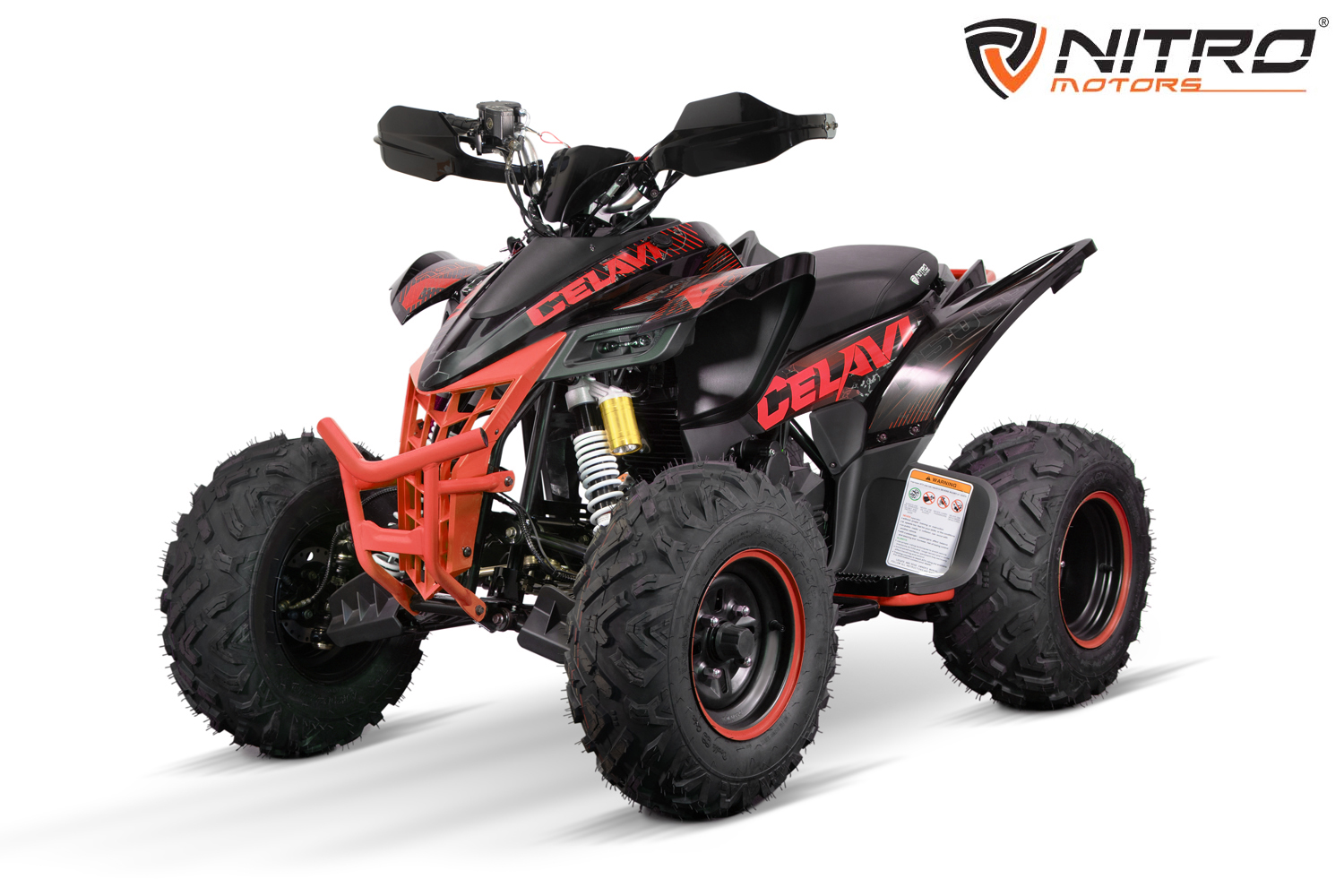 NITRO MOTORS Kinder Benzinquad, 250cc maxi Kinderquad Celavi RS CVT 4-Gang Manuell Platin