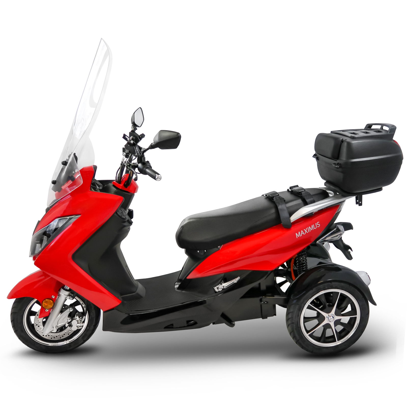 Elektro-Trike - E-Roller Maximus, 3-Rad E-Mobil MX3-25, Lithium Akku, 70-140 km, Elektroroller 25 km/h