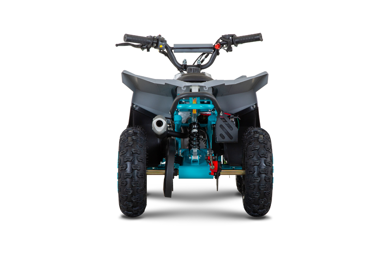 NITRO MOTORS 49cc Kinder Quad HULKI E-Start Sport 6 Zoll, Miniquad, Kinderquad, Benzinguad