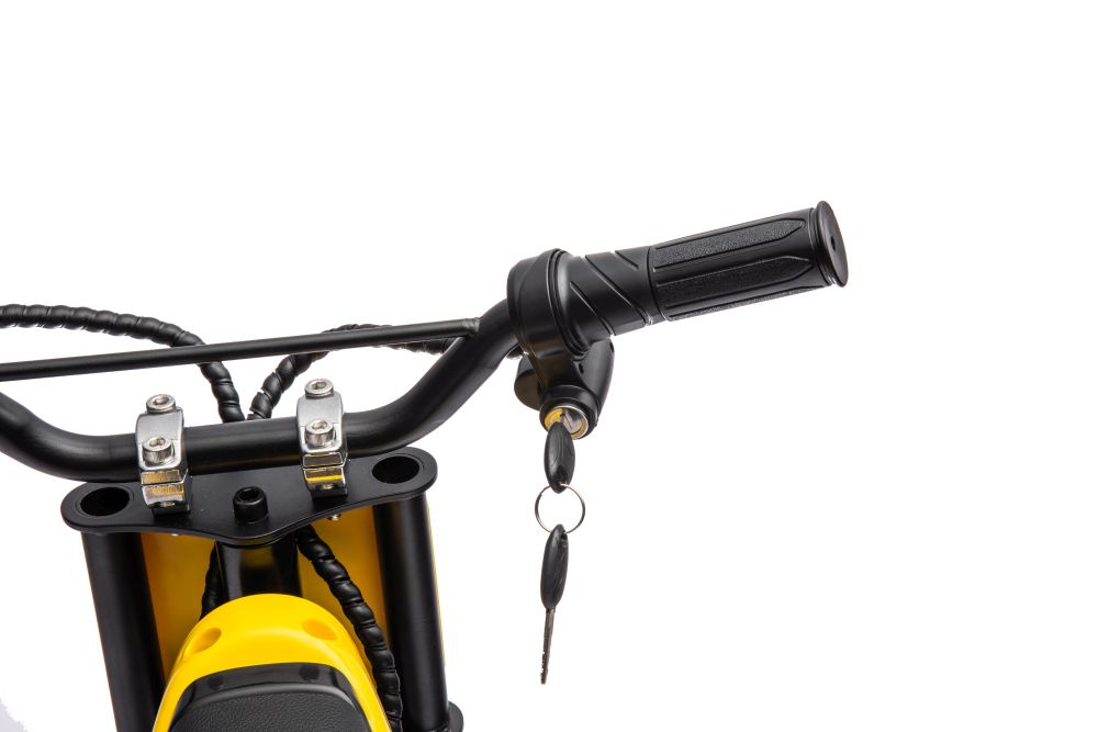 Kinder Dirtbike A9901, Kindermotorcross mit 350 Watt, Elektro-Motorcross bis 15 km/h, Kindermotorrad mit Radnabenmotor