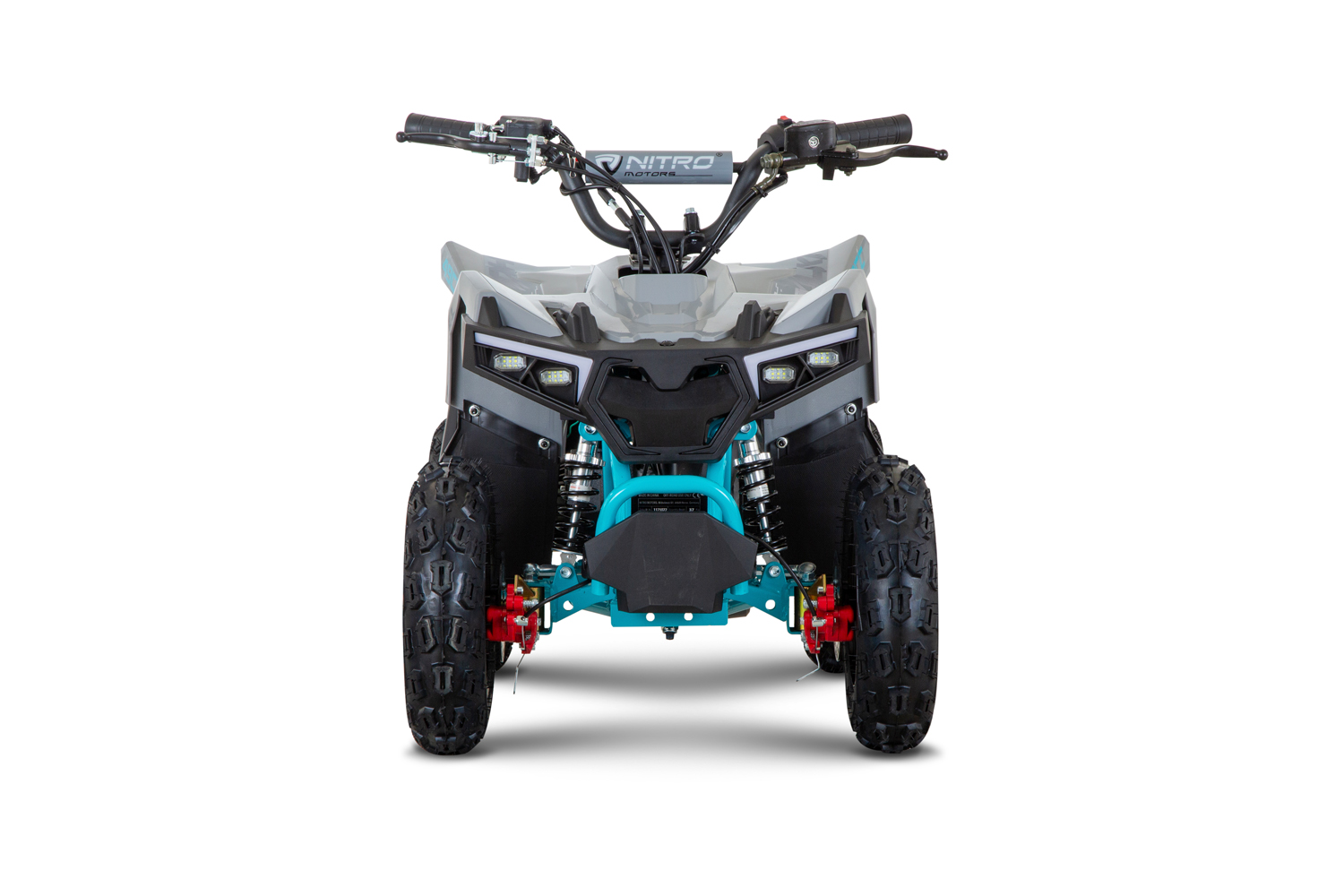 NITRO MOTORS 49cc Kinder Quad HULKI E-Start Sport 6 Zoll, Miniquad, Kinderquad, Benzinguad