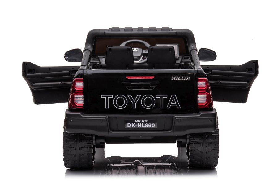 XXL Batterieauto - 8 km/h Elektroauto für 2 Kinder, Toyota Hilux, Kinderfahrzeug 2-Sitzer