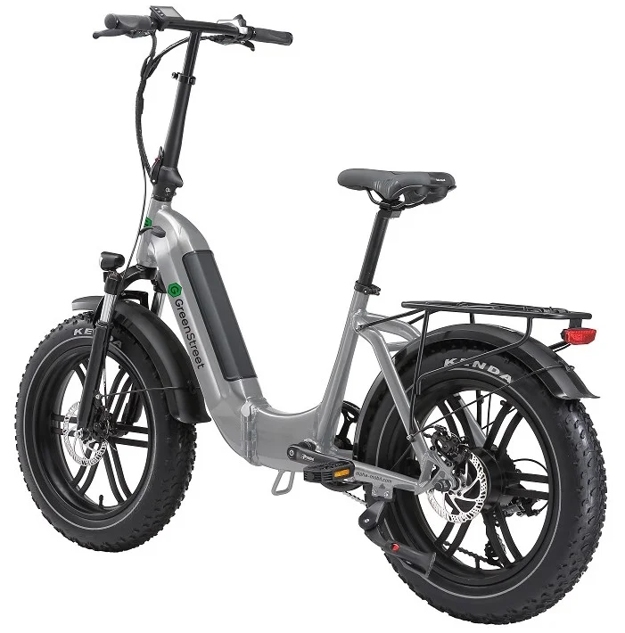 E-Bike Tiefeinsteiger Klapprad GS5 von GreenStreet, Ebike mit 250 Watt, Klappfahrrad mit tiefem Einstieg, Faltrad 20 Zoll