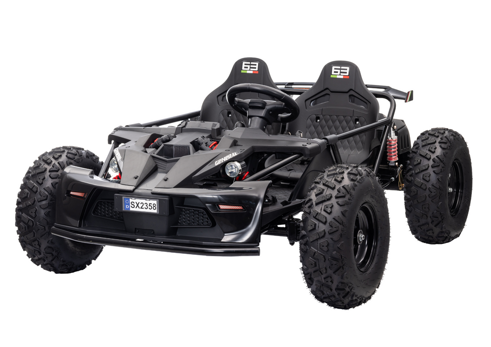 Elektro Kinderbuggy Elektrobuggy SX2358 XXL mit 800 Watt, Kinderbuggy 2-Sitzer, Jeep Strandbuggy bis 15 km/h