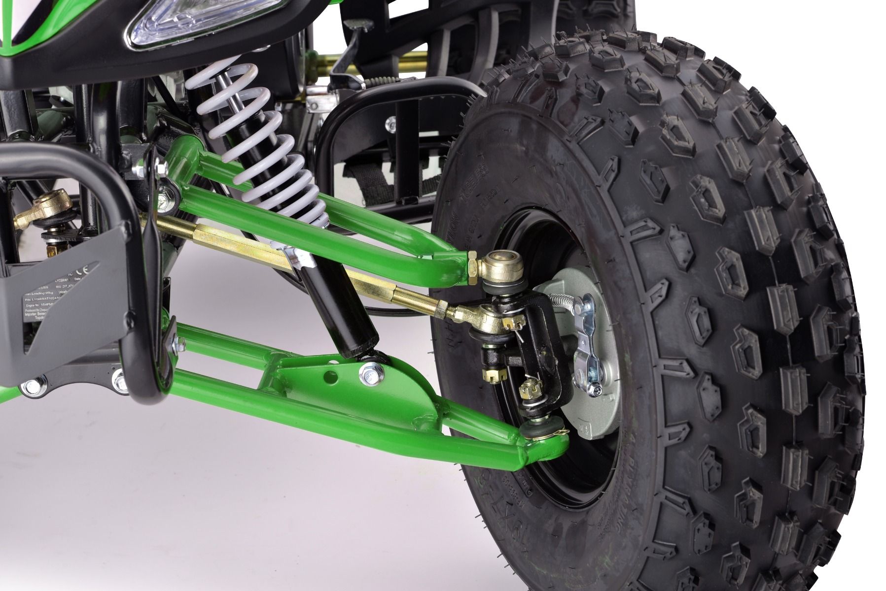 ATV Miniquad für Kinder Beneo Motors ZXT, 125cc Benzin Kinderquad 55 km/h und 8 Zoll Räder