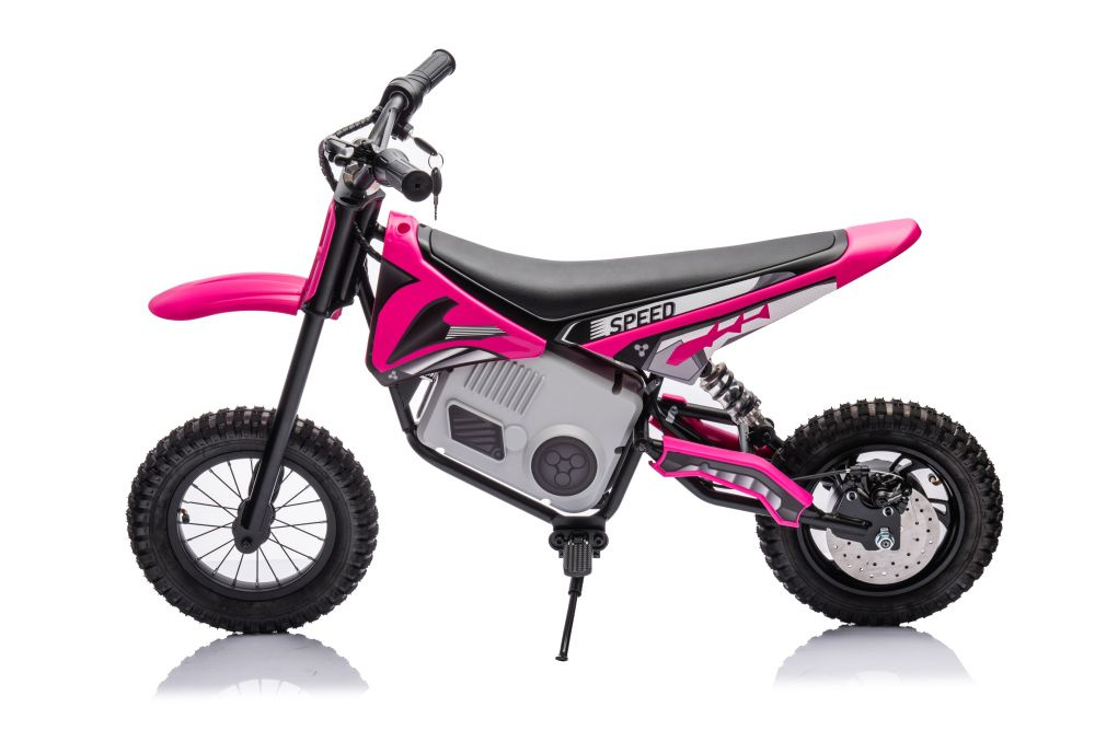 Kinder Dirtbike A9901, Kindermotorcross mit 350 Watt, Elektro-Motorcross bis 15 km/h, Kindermotorrad mit Radnabenmotor