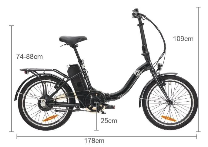 E-Bike Elektrofaltrad Vecocraft Nemesis - Klapprad, Elektrofahrrad faltbar