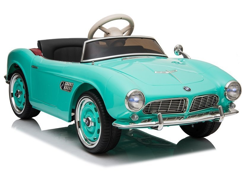Kinderauto Oltimer, BMW Retro, Elektrofahrzeug für Kinder