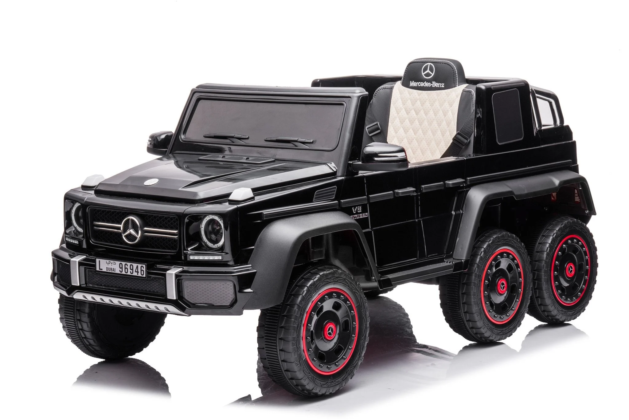 Elektro Kinderfahrzeug Mercedes Benz G63 6x6 AMG, Elektroauto 6 Räder für Kinder