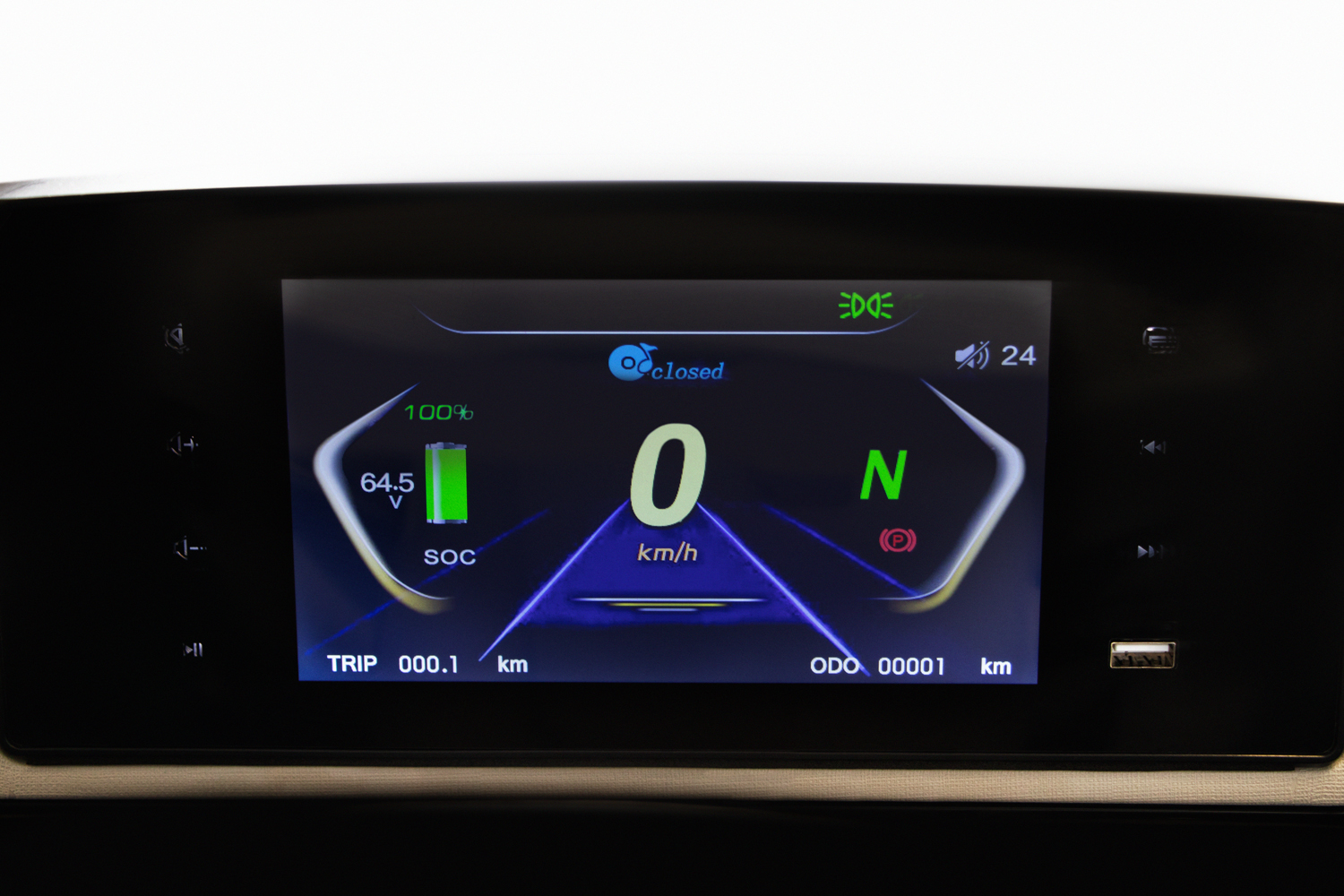 EEC Elektroauto Geco Cloud 3000 Watt inkl. 60V 80Ah - Seniorenfahrzeug, Elektrofahrzeug bis 45 km/h, Elektro-Seniorenauto
