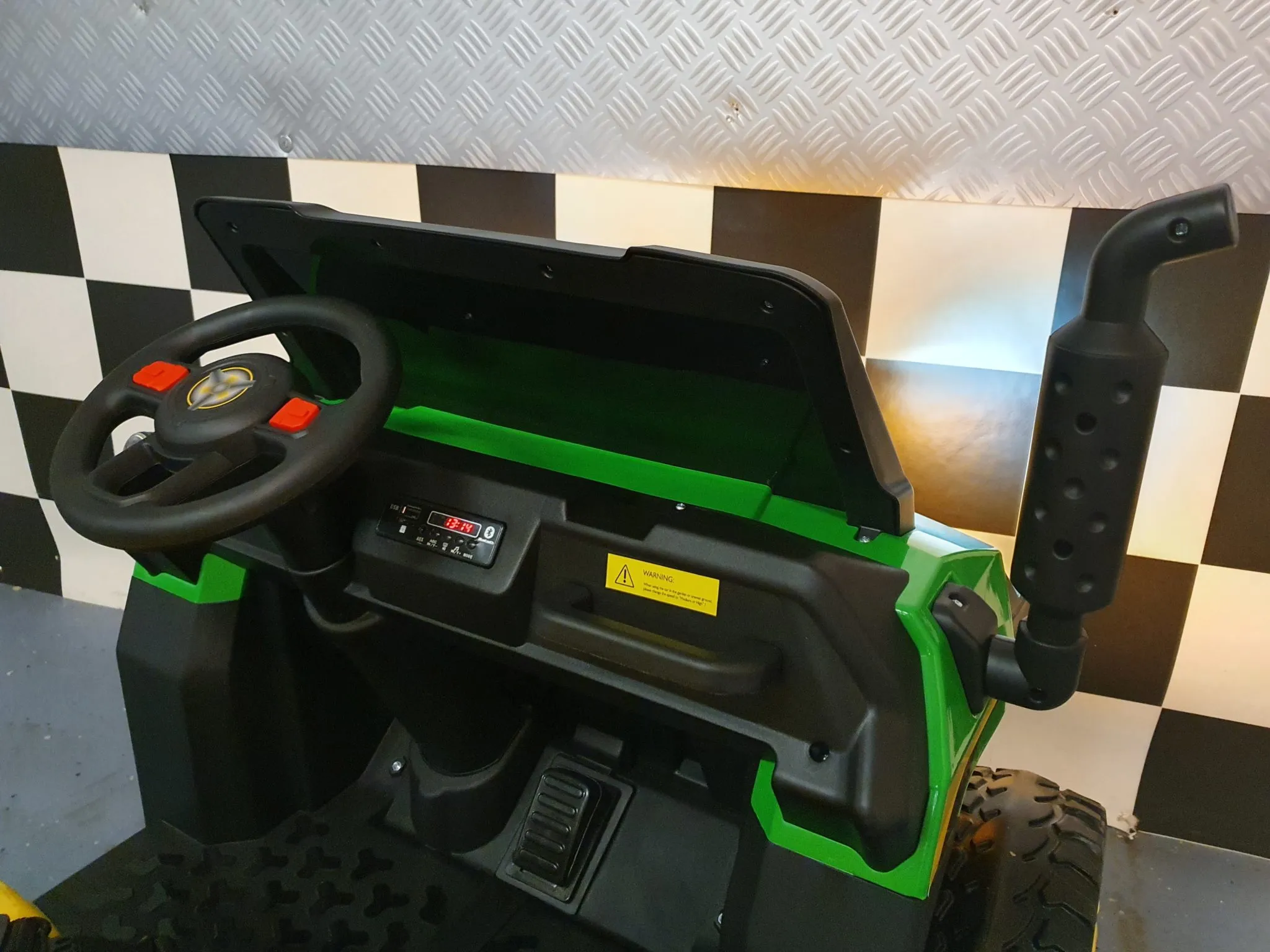 Elektro Kinderfahrzeug - 7 km/h, Elektroauto für 2 Kinder, Farm Rider 6x6, 4x35 Watt