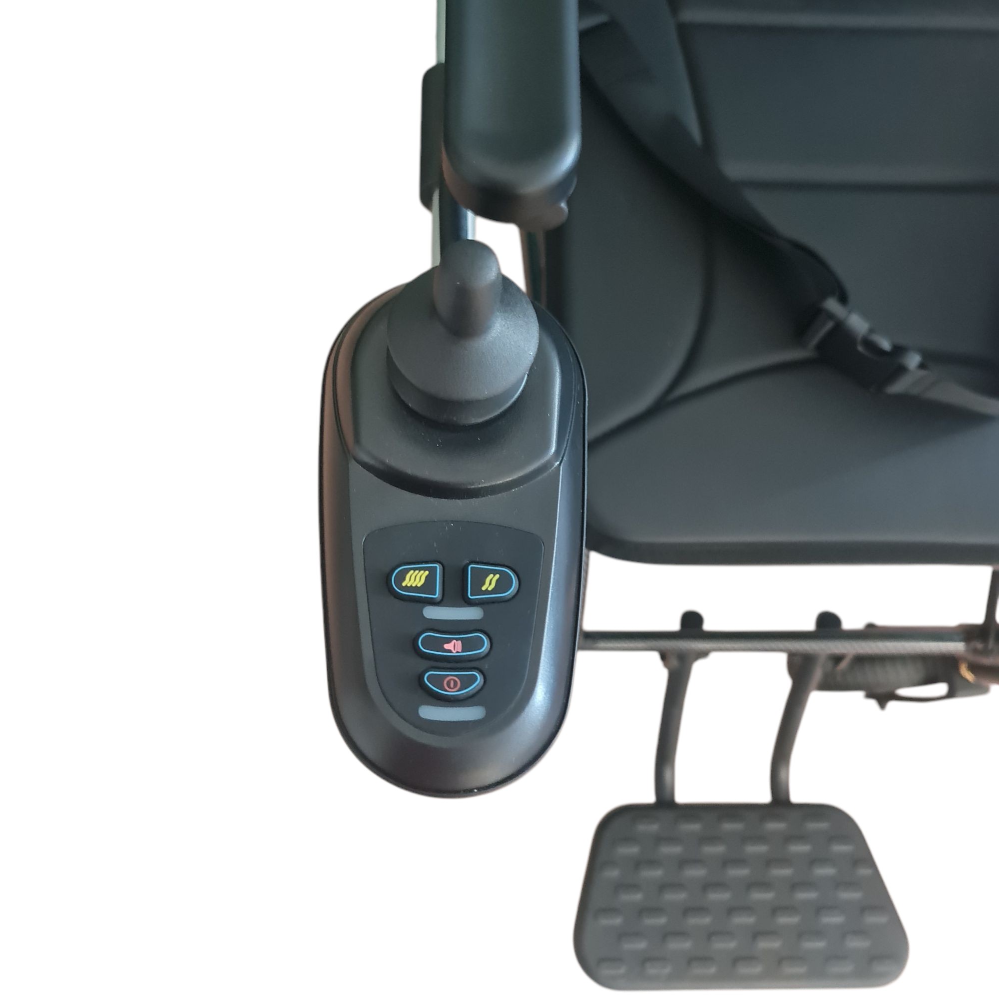 ENEWAY Electric Wheel Chair-33 - Elektrorollstuhl aus Carbon - faltbar - E-Krankenfahrstuhl bis 6 km/h