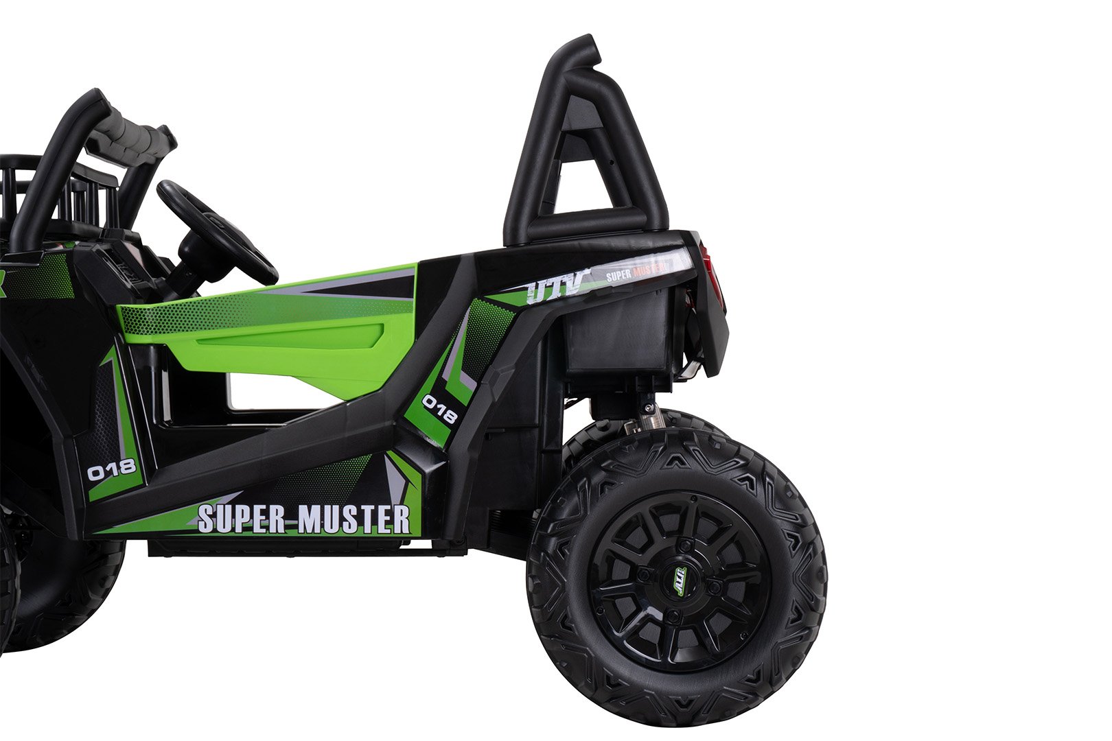 Elektro-Kinderauto UTV Ride Jeep - Elektrofahrzeug für Kinder, Elektro Kinderquad 2-Sitzer 2x200 Watt