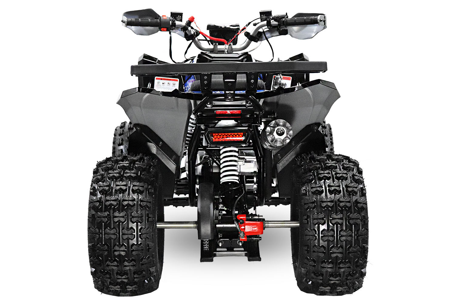 NITRO MOTORS 150cc midi Kinder Quad Rizzo RS8-A Platin, Benzinkinderquad mit 8 Zoll