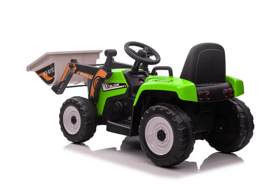Elektro Kinderfahrzeug Elektrobagger, Bagger für Kinder mit 2 Motoren, Baustellenfahrzeug