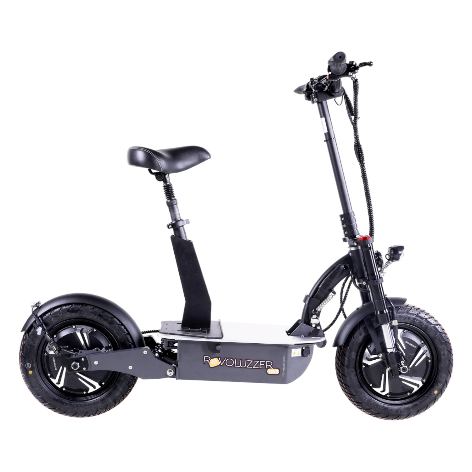 Elektroroller, Elektro-Scooter 4.0 Revoluzzer Pro Twin mit 2x1600 Watt, Lithium Akku, E-Scooter