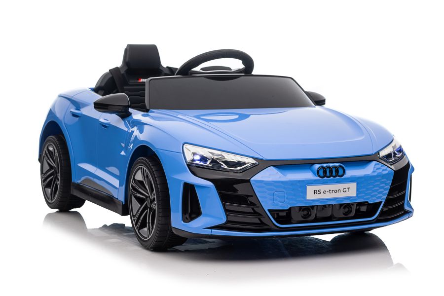 Elektro Kinderauto Audi E-Tron GT, Kinderfahrzeug mit Gaspedal zum Fahren, Elektroauto für Kinder