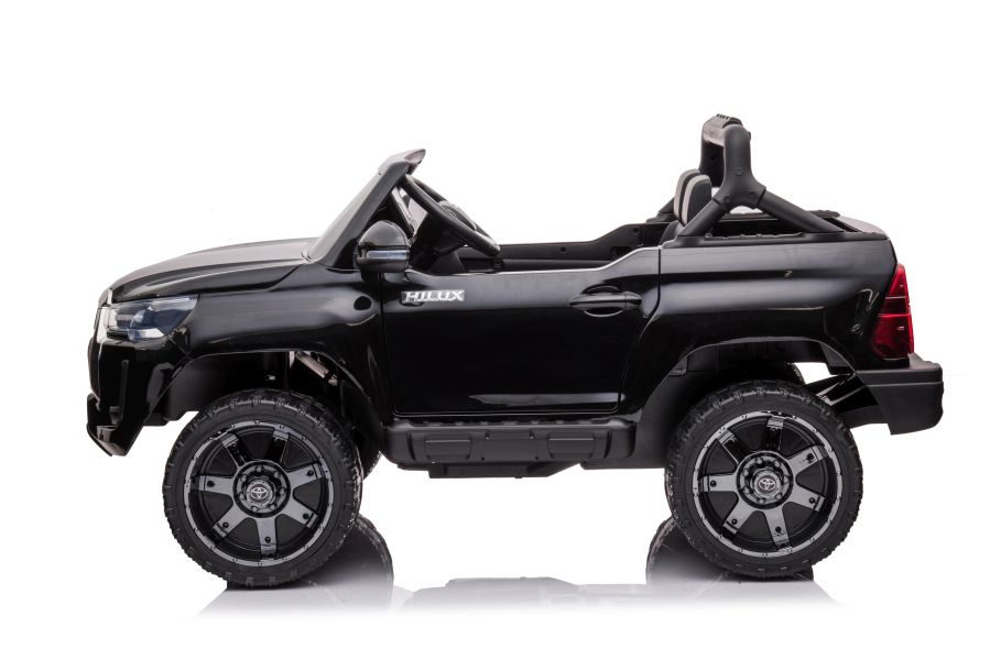 XXL Batterieauto - 8 km/h Elektroauto für 2 Kinder, Toyota Hilux, Kinderfahrzeug 2-Sitzer