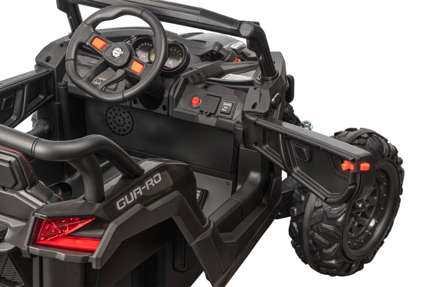 Elektro Kinderauto UTV BIG FOOT 2-Sitzer Allrad 4x30Watt, Elektro Kinderbuggy, Elektrobuggy für Kinder, Elektrokinderfahrzeug