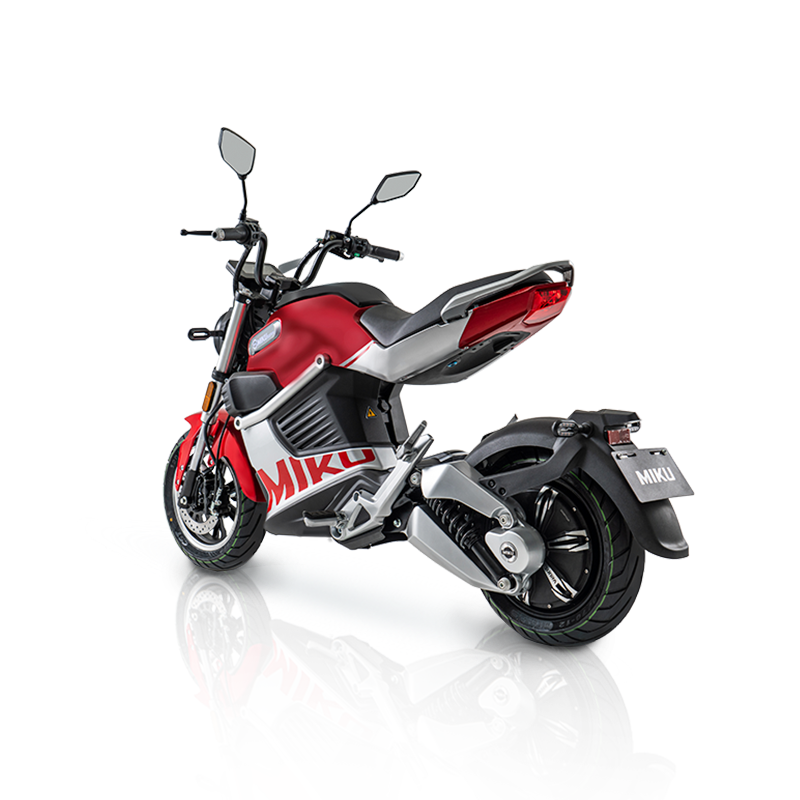 E-Motorrad Miku Super, Elektro-Motorrad bis 80 km/h, 3000 Watt, Lithium 72V