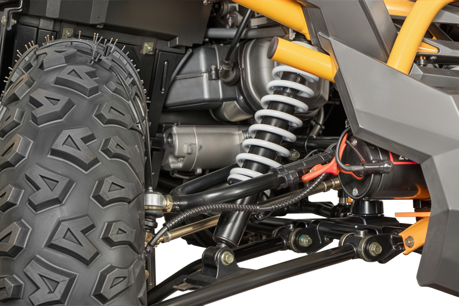 NITRO MOTORS 230cc maxi Quad Tricia CVT RS10 Platin wahlweise Seilwinde und Anhängerkupplung