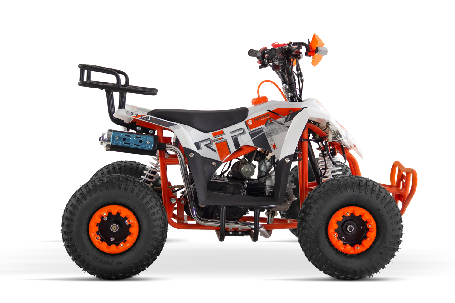 NITRO MOTORS 110cc Midi Kinder Replay URX 6-A Benzinquad 6 Zoll bis 50 km/h