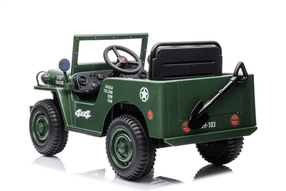 Elektrofahrzeug für Kinder - Elektro Jeep Army JH-103 4x45 Watt - Einsitzer, Jeep-Kinderfahrzeug, Elektrokinderauto
