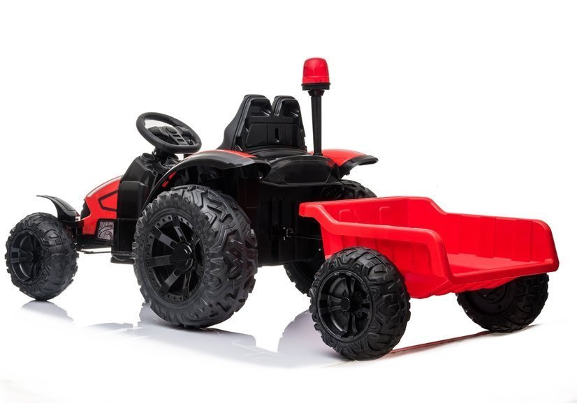 Kinder Elektrofahrzeug Traktor HZB-200 mit Anhänger, Kindertraktor mit Leuchte