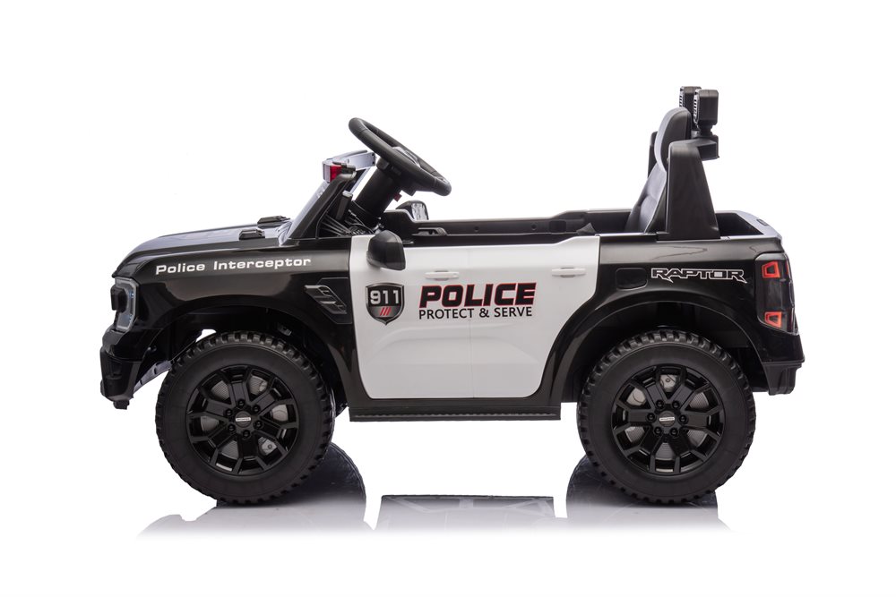 Polizei Elektrofahrzeug, Elektro-Kinderfahrzeug, Kinder-Polizeiauto, Ford Ranger Wildtrack 707