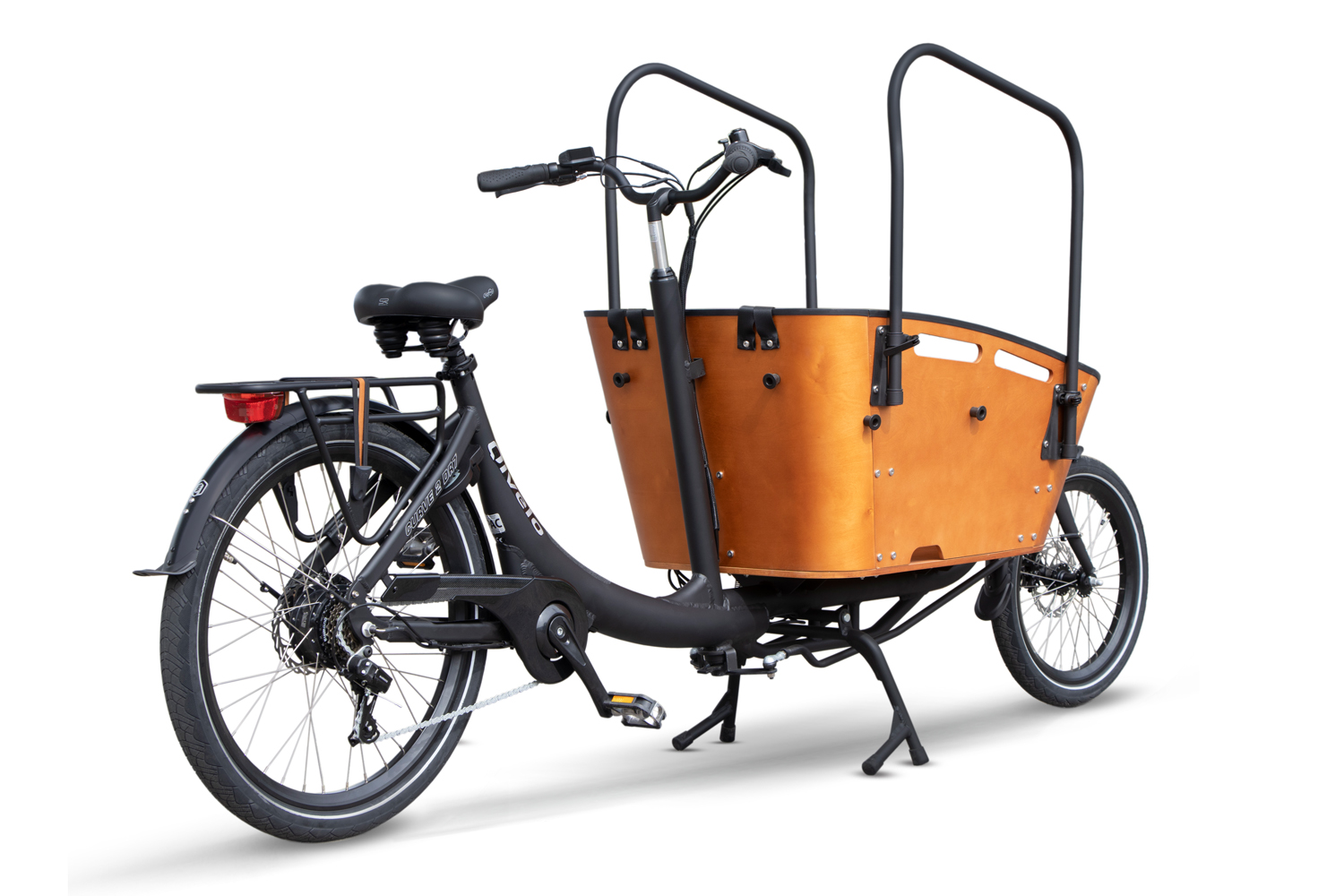 Elektrofahrrad Qivelo Curve 2 7SP 250W Pedelec E-Bike Lastenfahrrad 26 Zoll, Transportfahrrad, Kastenfahrrad