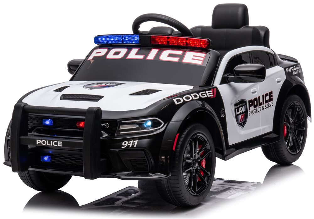 Elektro Kinderauto Dodge Polizei Polizeiauto, Elektrofahrzeug für Kinder, Elektroauto für Kinder