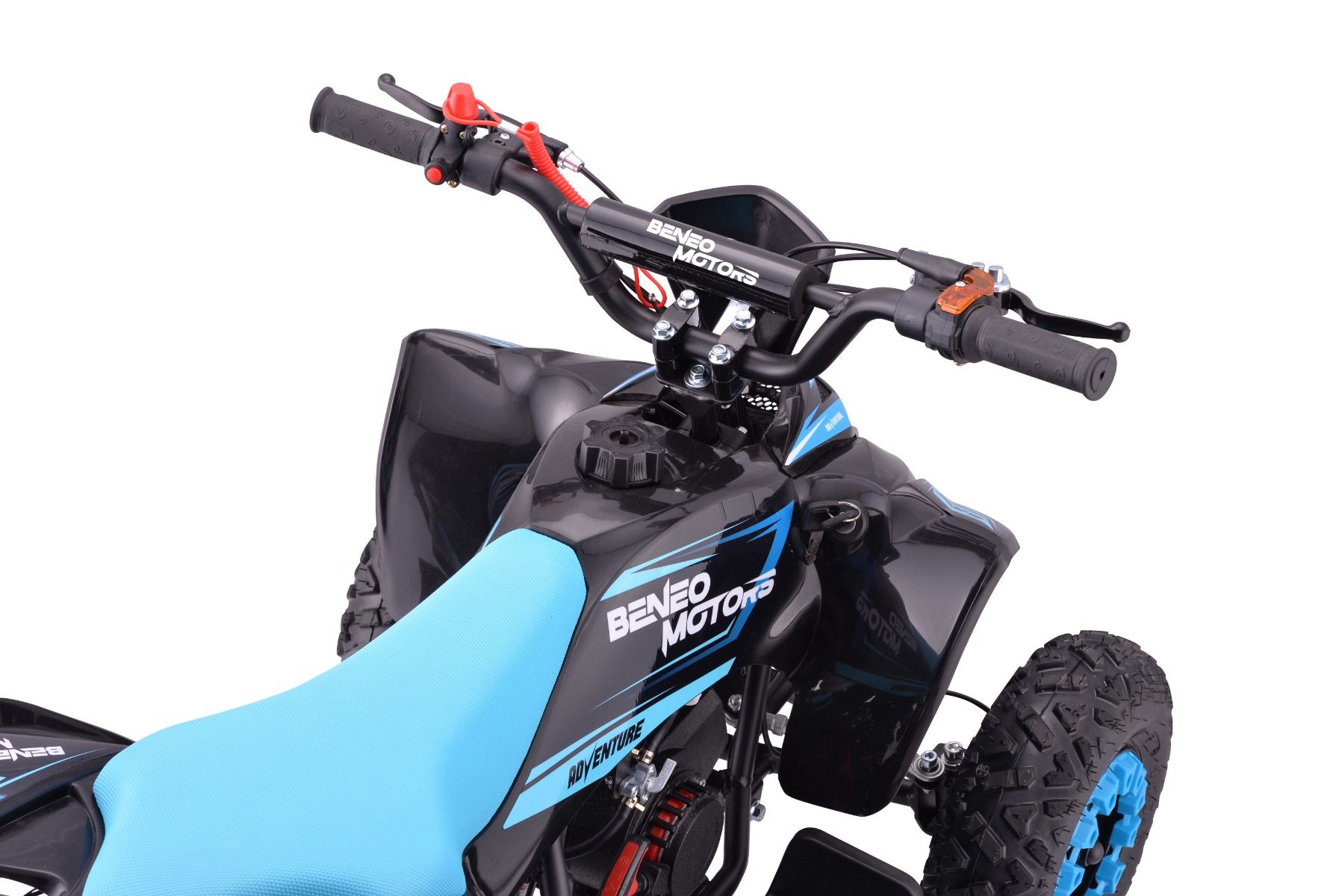 ATV Mini Anfänger Quad für Kinder Beneo Motors Adventure, 50cc Benzin Kinderquad 40 km/h