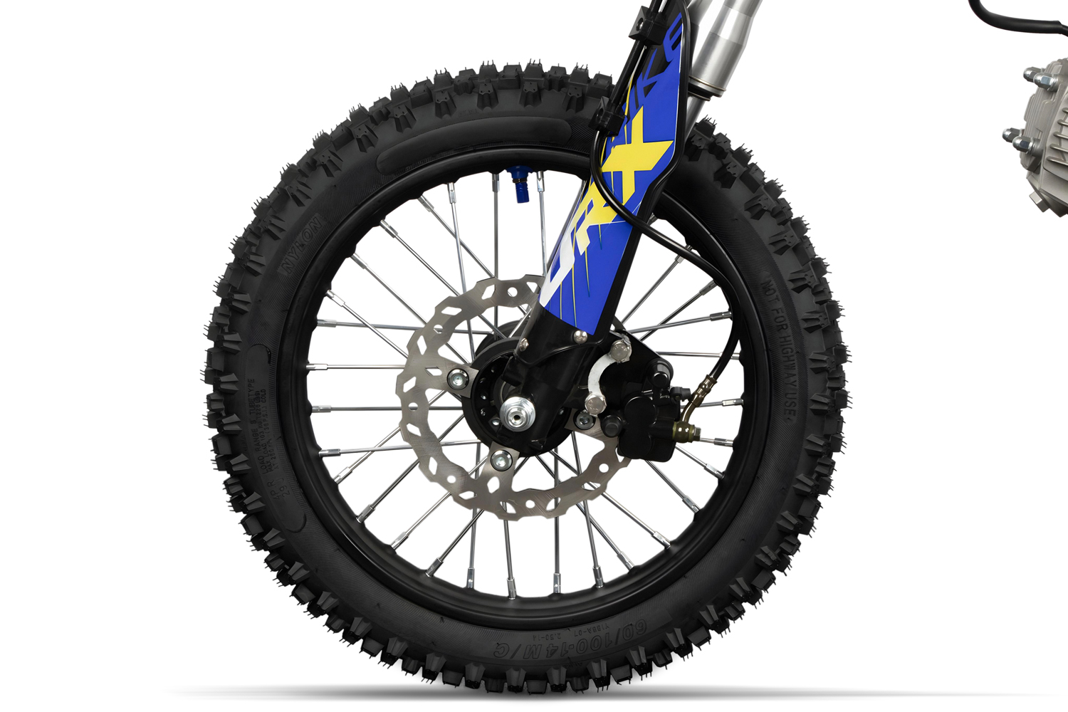 NITRO MOTORS 125cc Kinder Dirtbike Drizzel URX 14/12, Kinder Motorcross Bike, Benzinbike 70 km/h