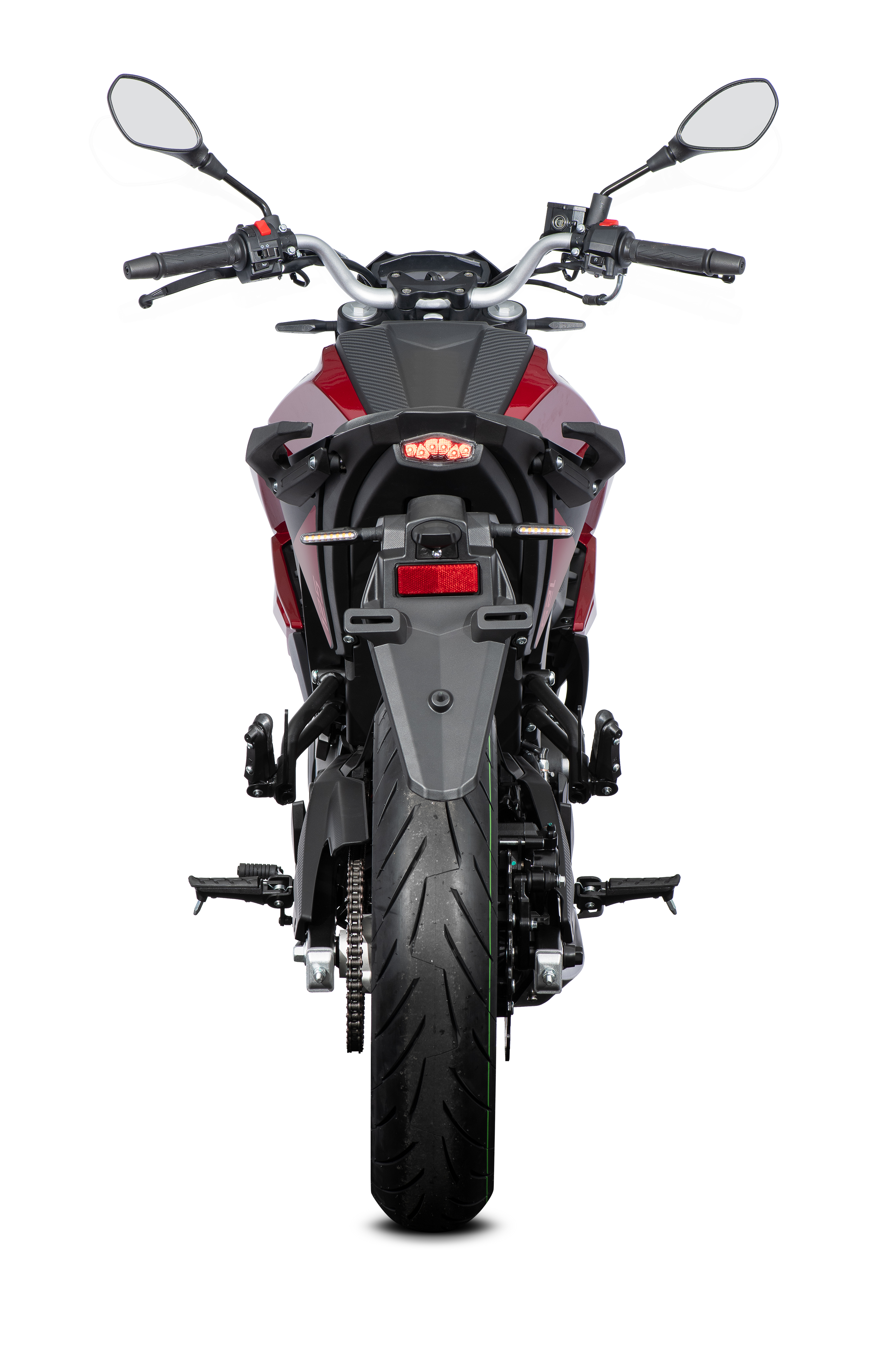 2. Wahl Cyclone Batllo5 125cc, Benzin Motorrad 95 km/h, 1 Zylinder, 4-Takt Benzinbike mit ABS und LED