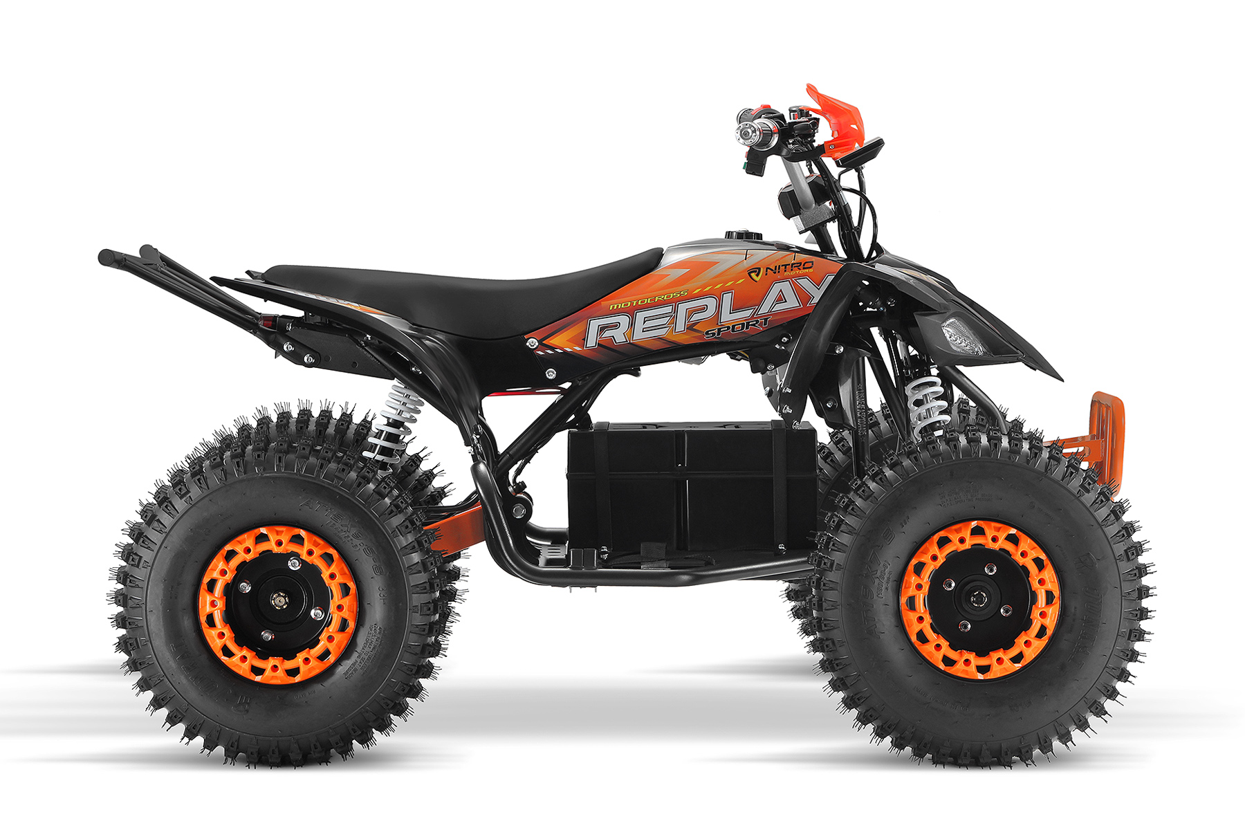 Nitro Motors Elektroquad Replay Sport 8 Kinder-Quad, 1000W, 8 Zoll, Kinderquad - Wellenantrieb mit Differential