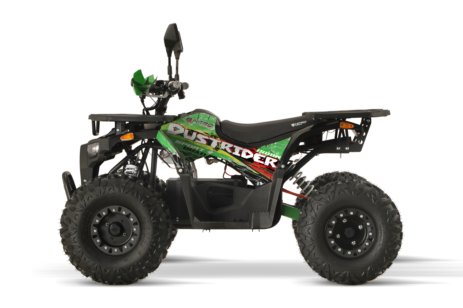 NITRO MOTORS Elektroquad 1500W Eco midi Kinder Quad Dustrider Sport 8 Zoll, Wellenantrieb