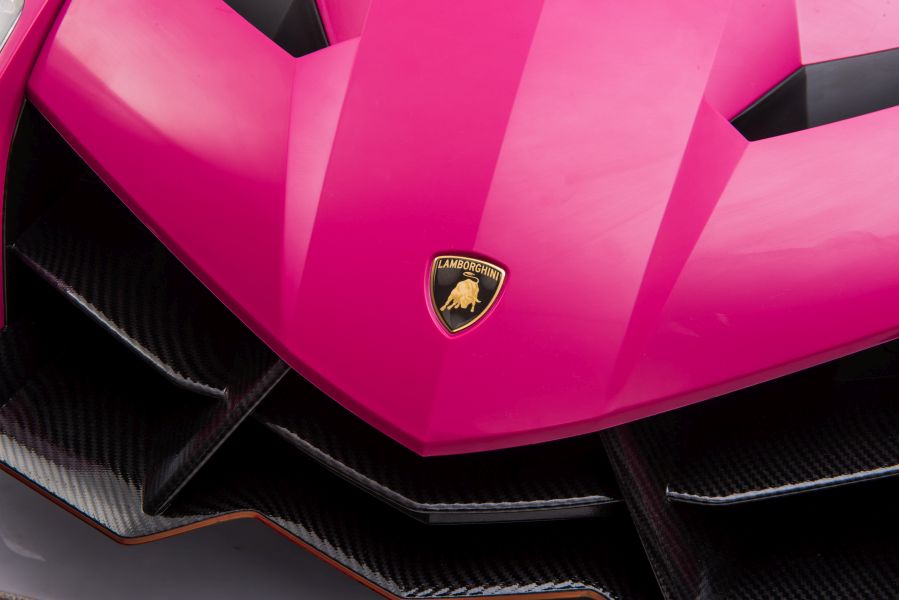 elektrisches Kinderfahrzeug, Elektroauto Lamborghini Veneno mit Flügeltüren