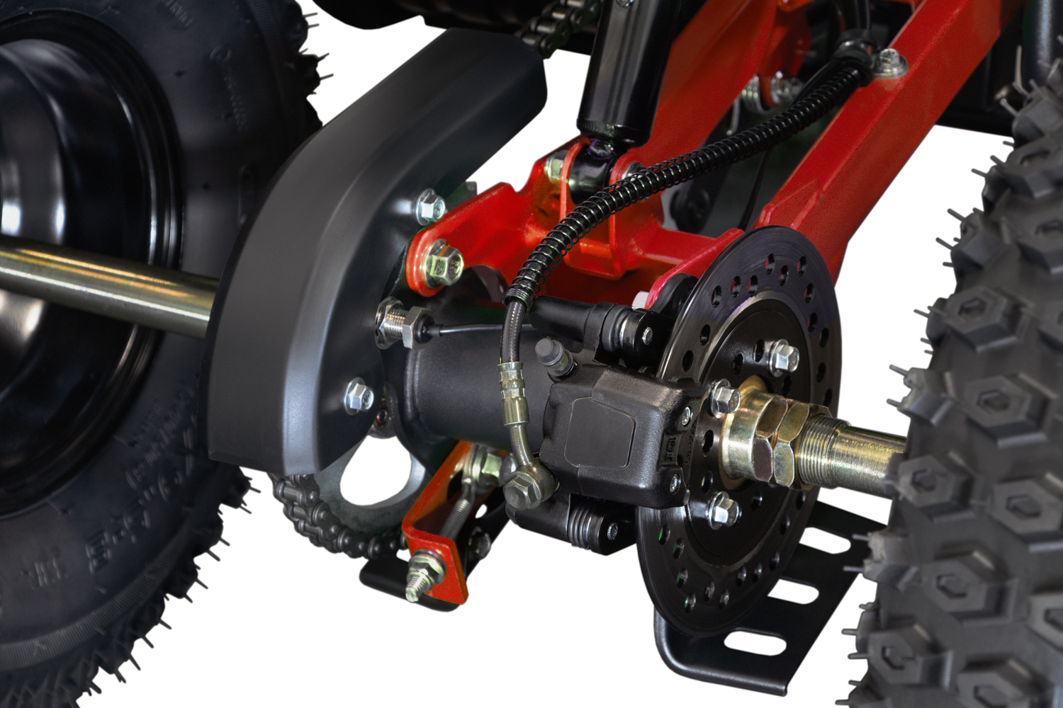 NITRO MOTORS 125cc midi Kinder Quad Replay RS-3G8 Sport, 3-Gang Automatik + RG, Kinderquad Benzin 8 Zoll