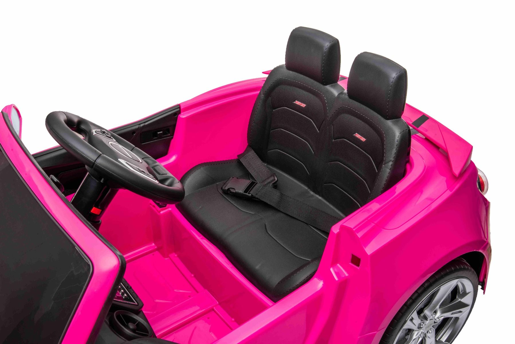 Kinder-Elektroauto Chevrolet Camaro, Elektro Kinderfahrzeug mit 2x35W, Sportwagen für Kinder