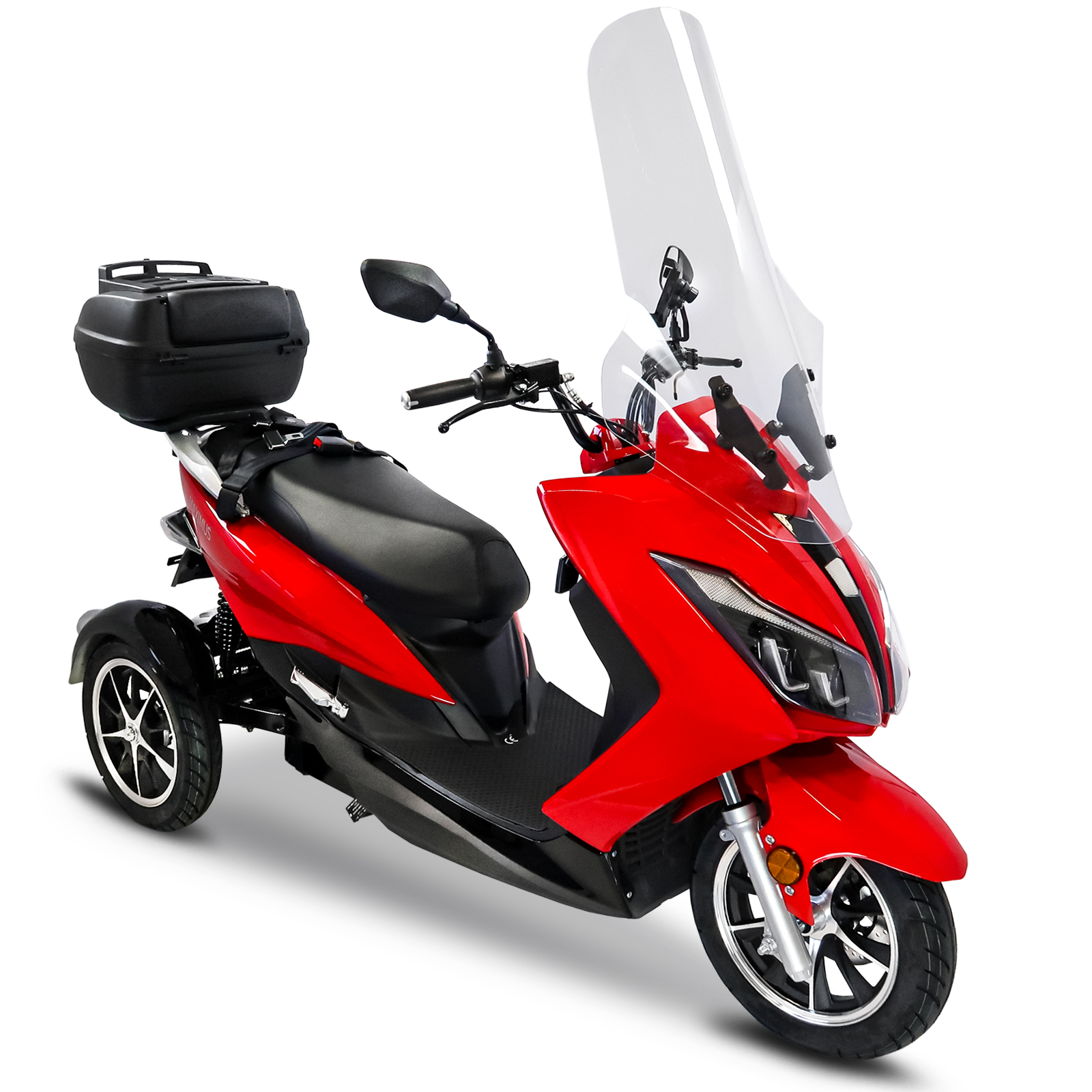 Elektro-Trike - E-Roller Maximus, 3-Rad E-Mobil MX3-25, Lithium Akku, 70-140 km, Elektroroller 25 km/h