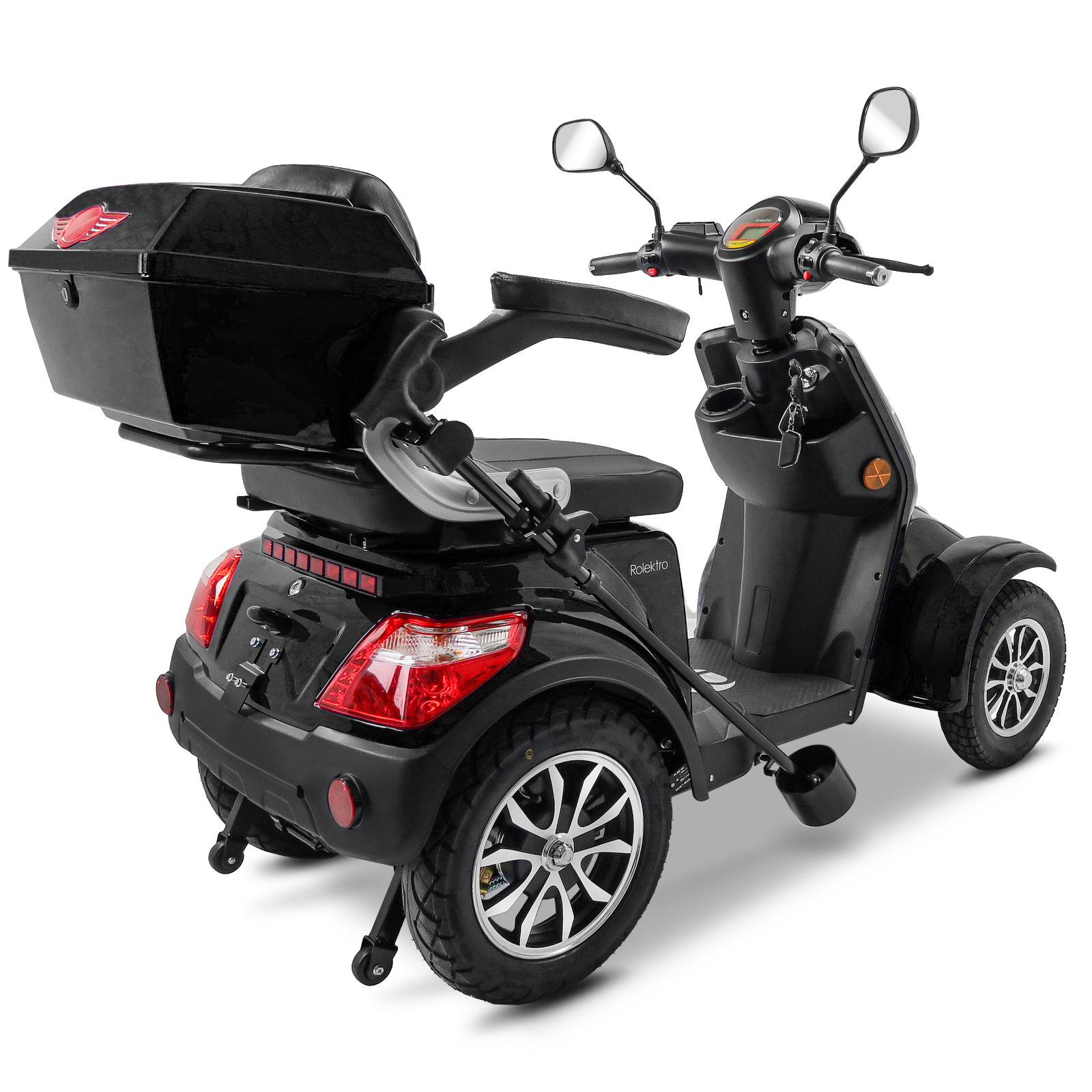 Rolektro E-Quad 25 V.3 Lithium Akku herausnehmbar - 4 Rad Seniorenmobil